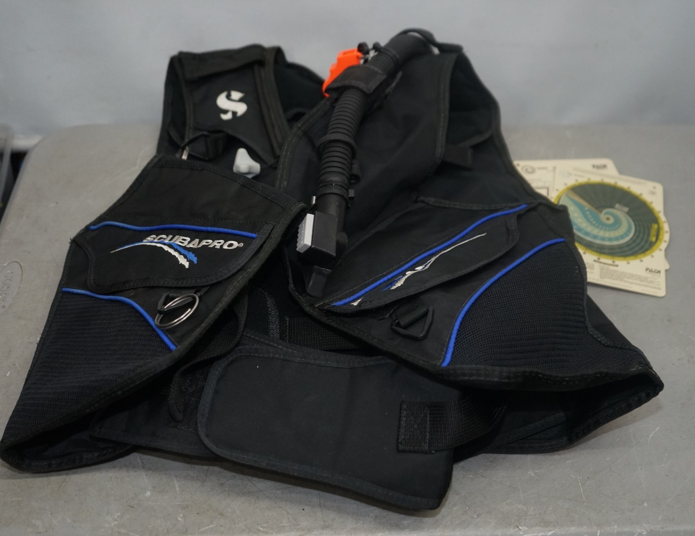 ^ Scubapro Safari Scuba Diving Vest Size "L" #X5465