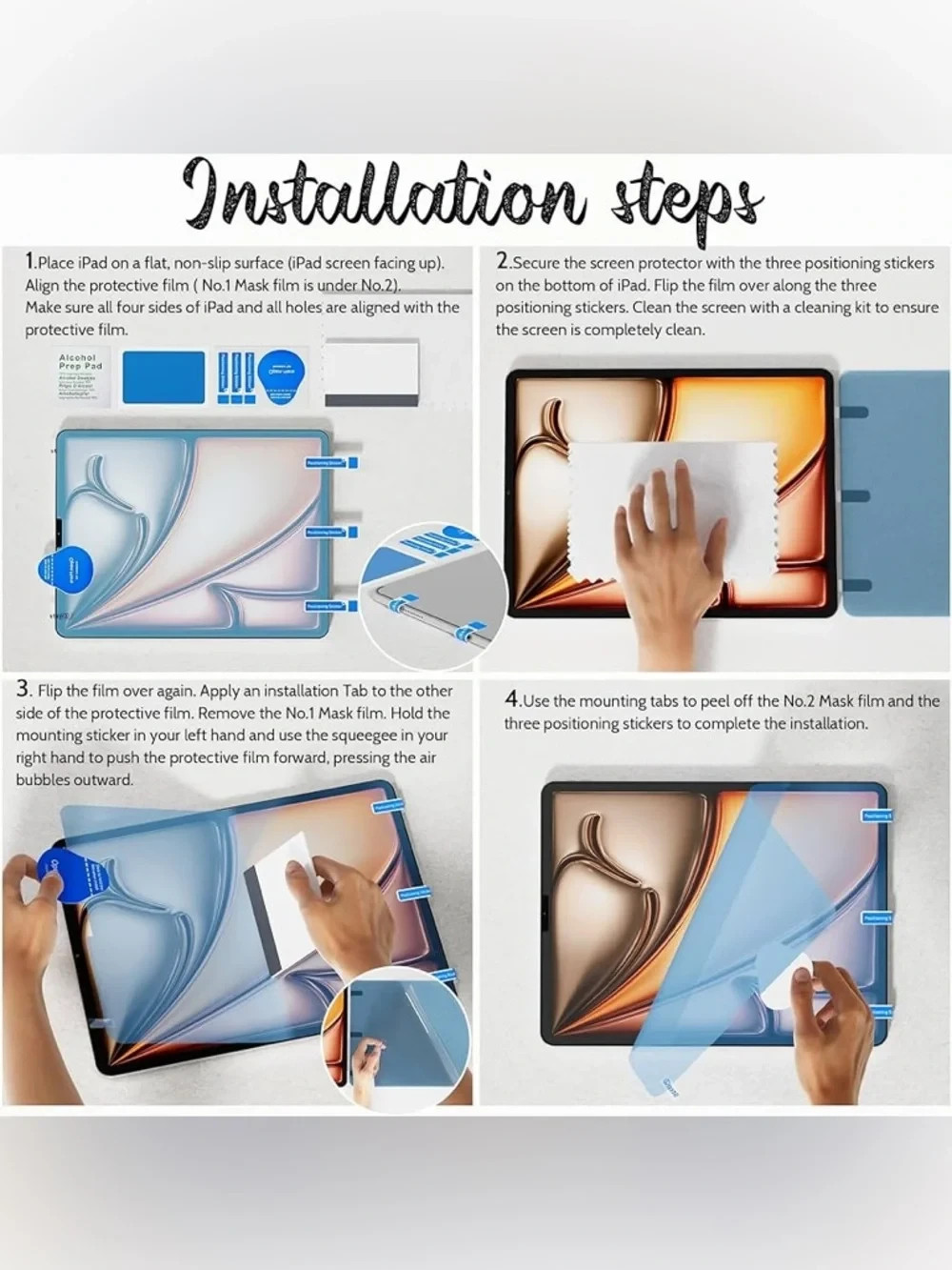 Mamol Paper Screen Protector Write & Draw Like on Paper Anti Glare Screen Filter