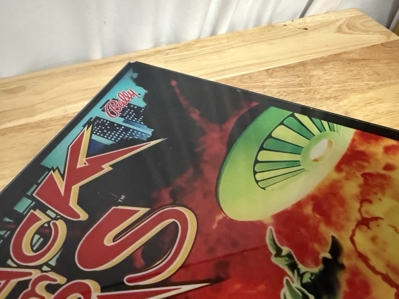 Arcade1up Attack from Mars Plexi Panel Only