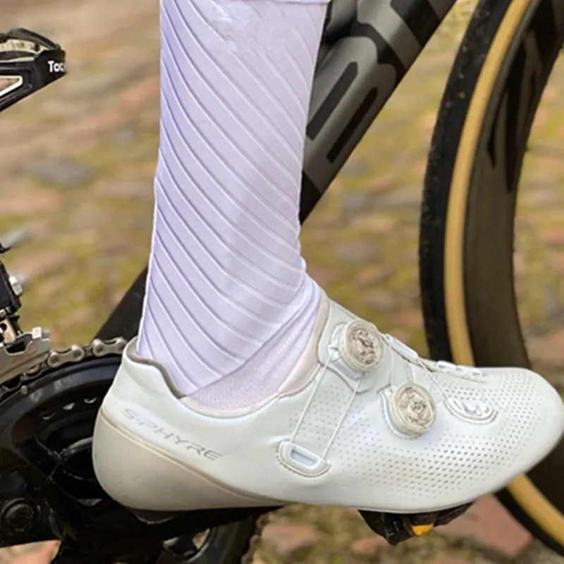 Anti Slip Silicone Summer Aero Socks Cycling Socks Men Sport Running Bike Socks