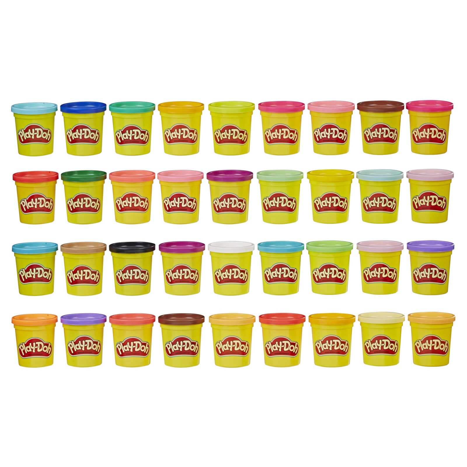 Play-Doh Modeling Compound 36-Pack Case of Colors, 36-Pack, Assorted Colors
