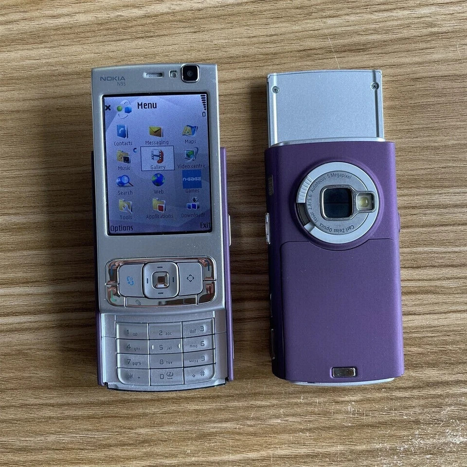 Nokia N Series N95 - Deep plum 3G Wifi 5MP GSM Slider Unlocked Classic Phone
