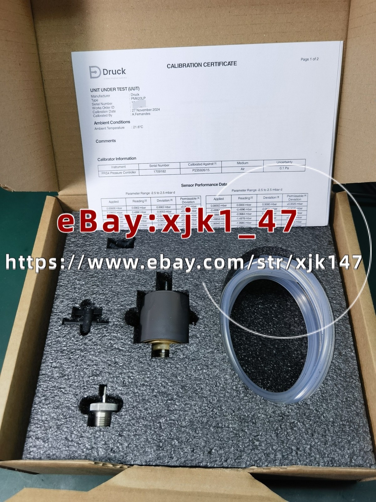 NEW Druck PM620LP-006L 250Pa Pressure module