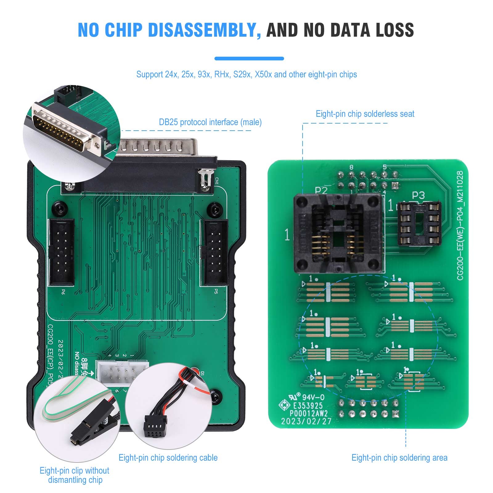 CGDI CG100X New Generation Programmer for Reset Mile-age and Chip Reading US