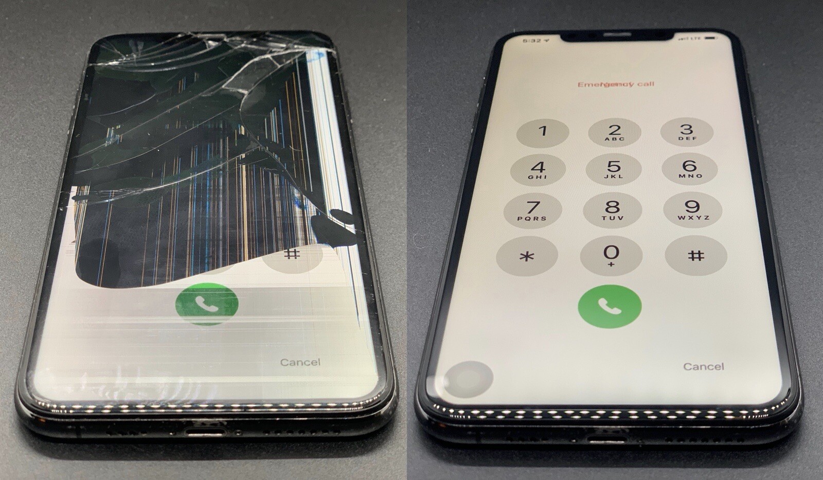 Apple iPhone 14 Pro Max Cracked Glass Broken OLED Screen Repair Fix Mail Service