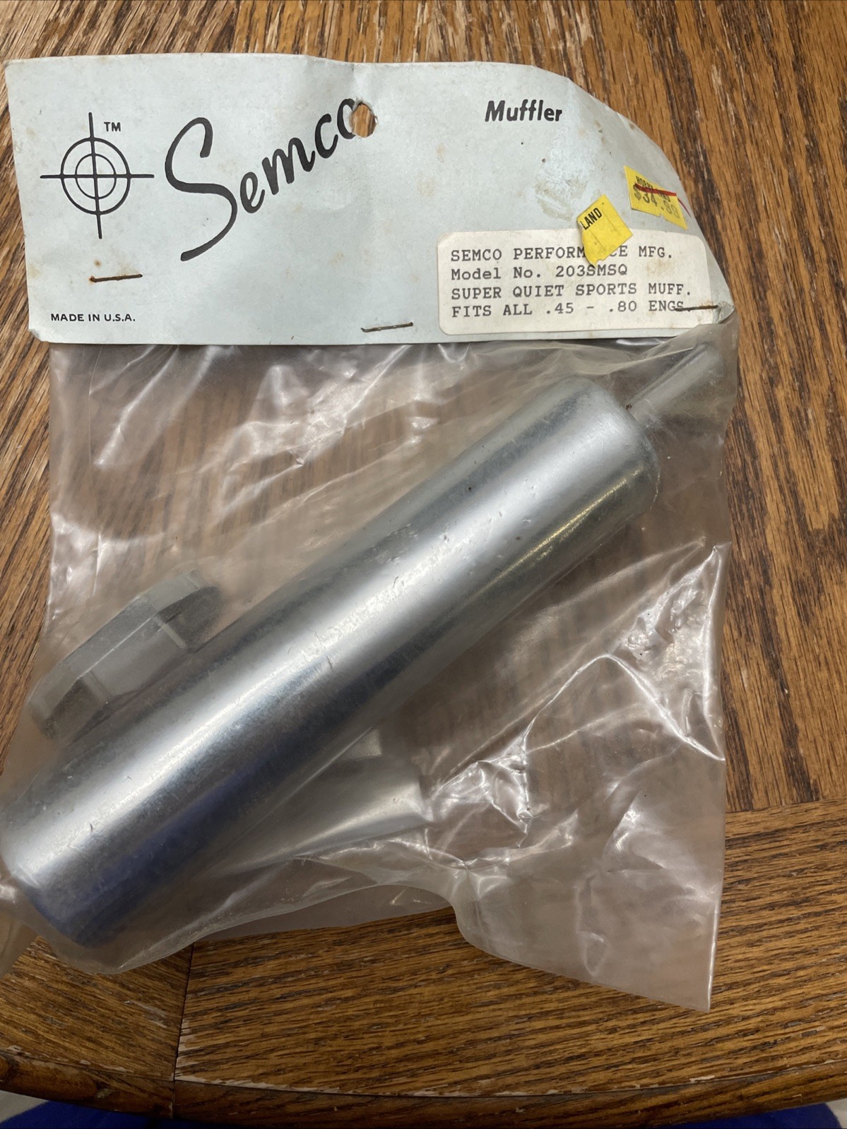 Semco 203smsq Muffler .45 - .80