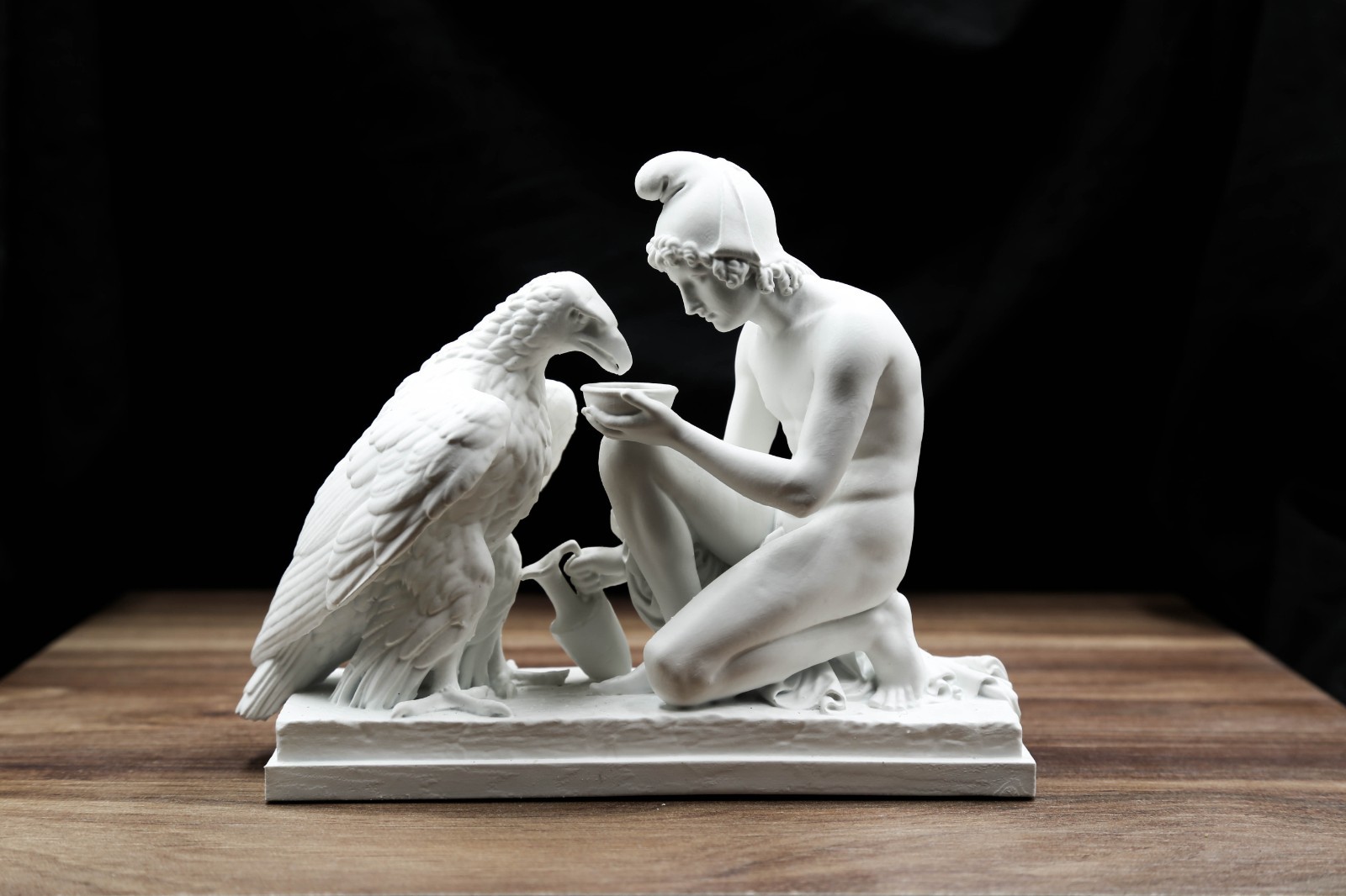 Ganymede and The Eagle Statue | Greek Mythology Sculpture | Zeus Cupbearer Art |