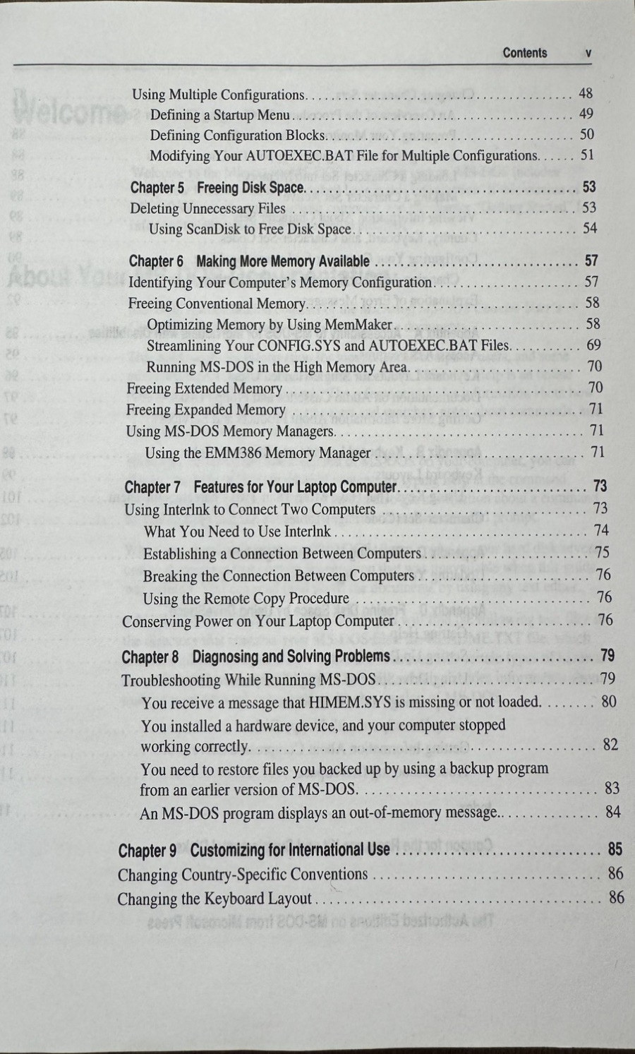 Vintage Microsoft MS-DOS 6.2 Concise User's Guide Manual PC Operating System