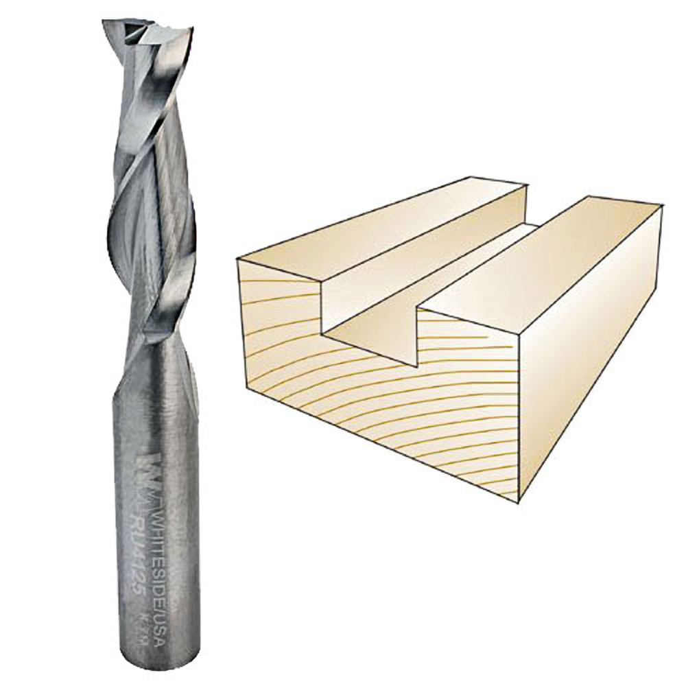 Whiteside RU4125 Up Cut Spiral 3/8"SH, 3/8"CD, 1-1/4"CL