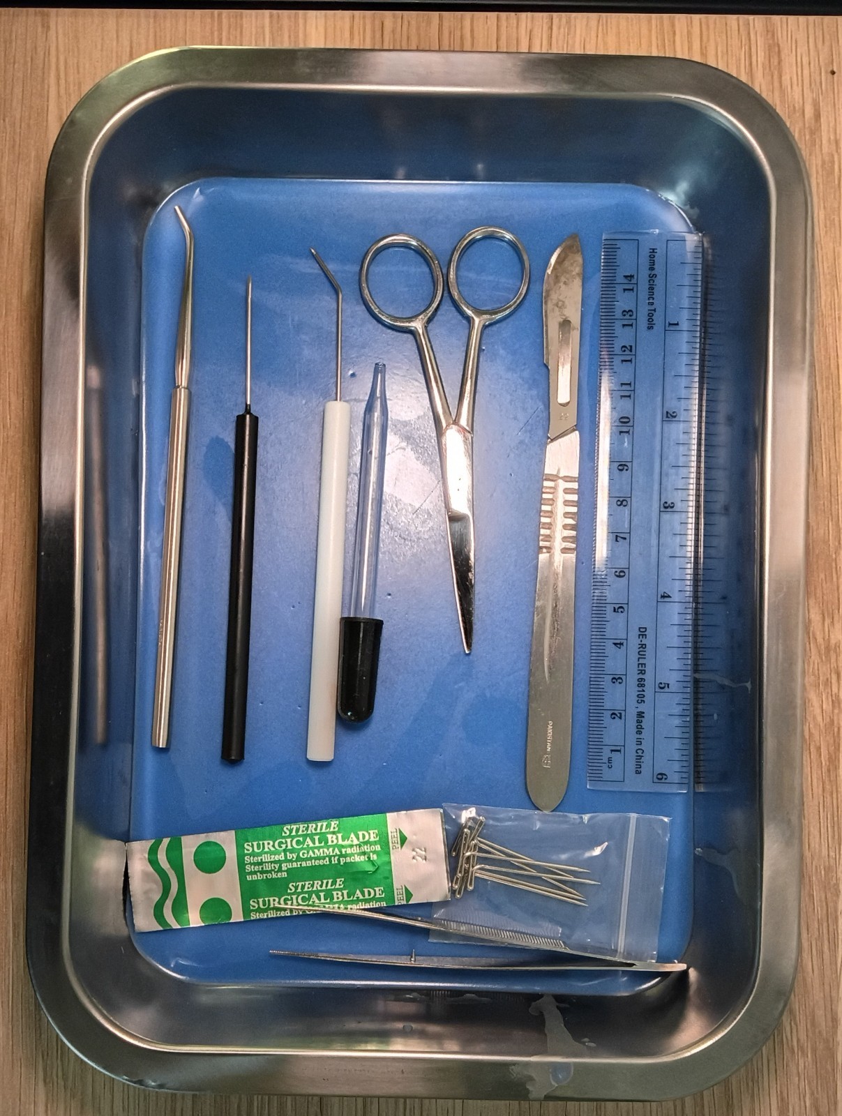 Dissecting Kit Biology Anatomy Lab Tools Set With Case Student Use