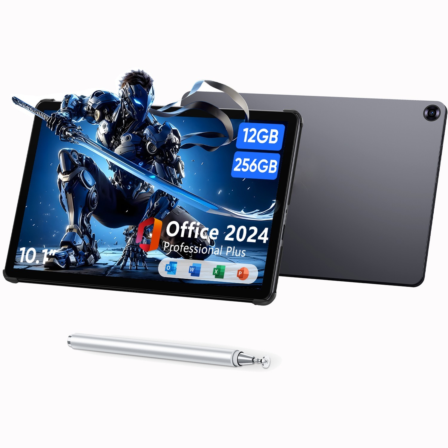 Windwos 11 Pro Tablet PC 10.1'' 12GB RAM 256GB SSD Intel i3 up to 3.4GHz Office