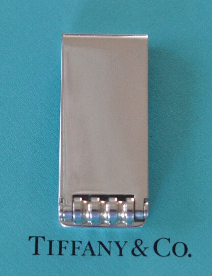 Tiffany & Co. Money Clip  Paloma Picasso Groove Money Clip Sterling Silver 925