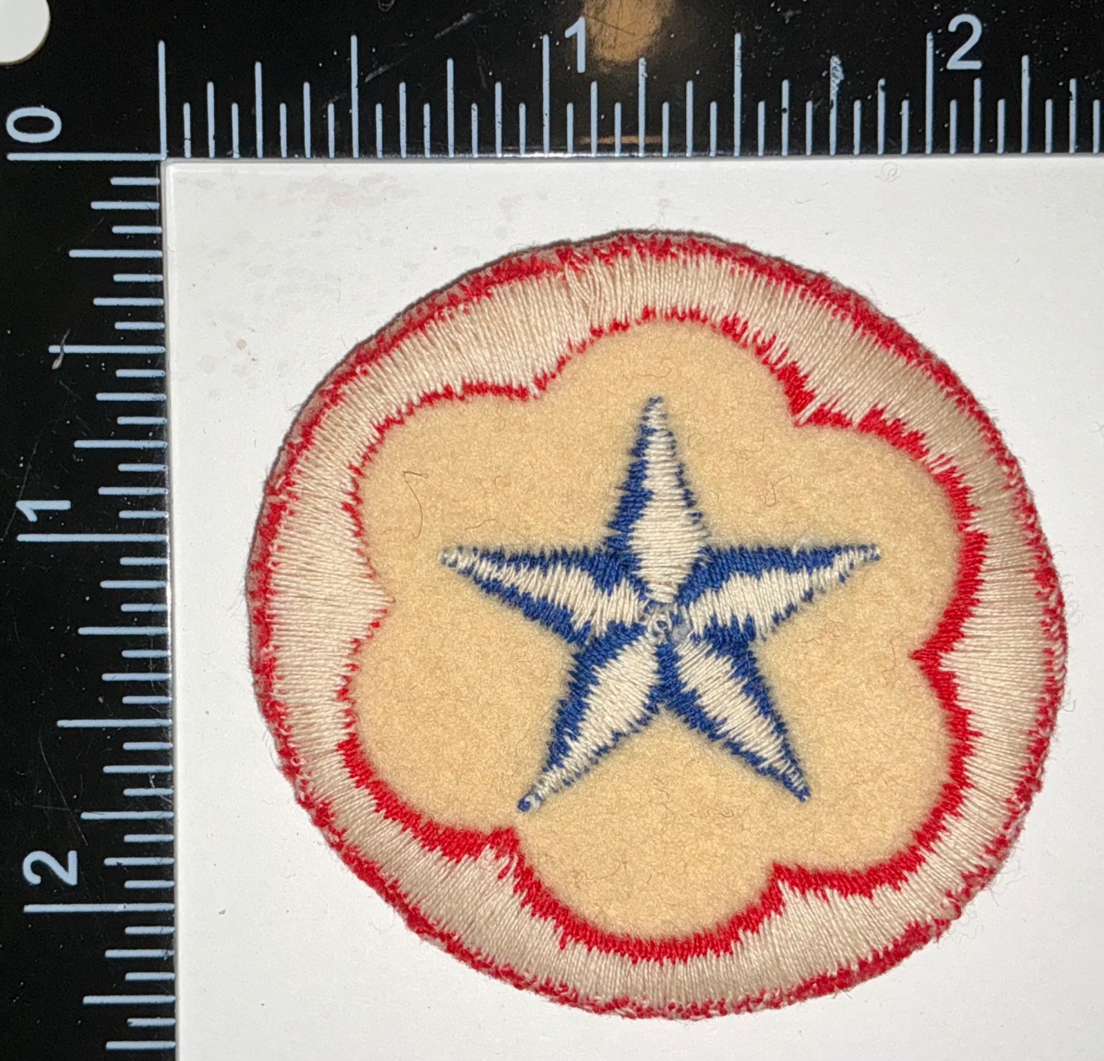 WWII US Army Service Forces ASF FELT VARIATION Patch