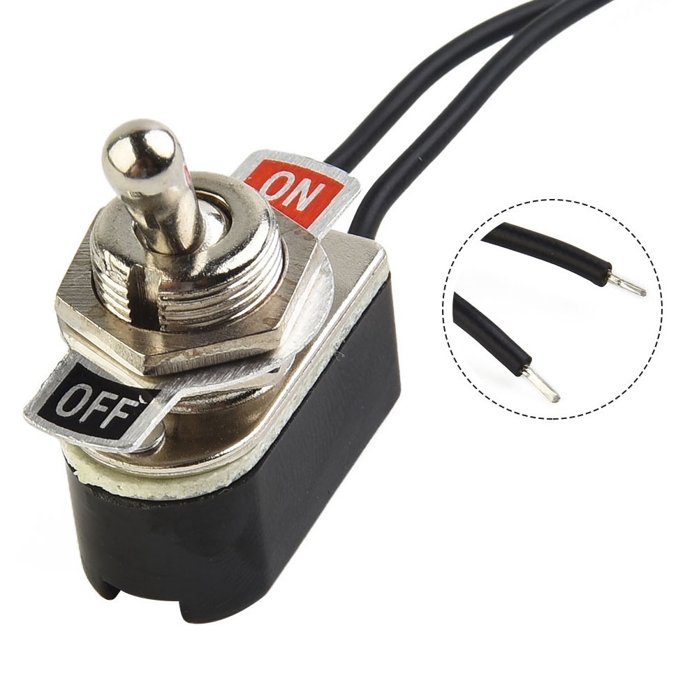 Versatile Switch with Wire and SPST Contacts Suitable for Different Uses