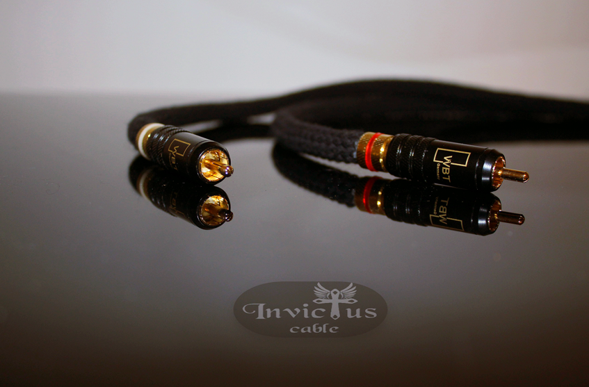 Rca cable Neotech up-occ 7N copper solid core -Wbt connectors