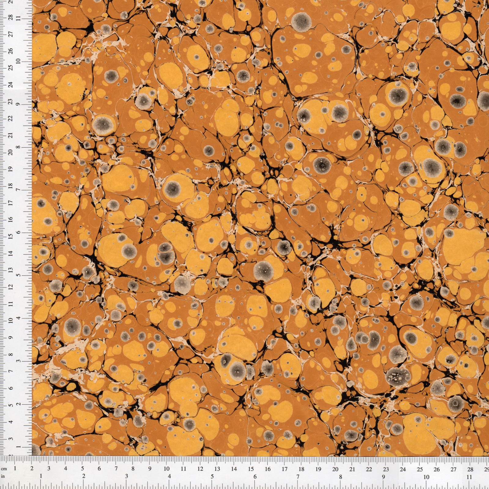 Hand Marbled Paper for Bookbinding and Restoration 48x67cm 19x26in Series f842
