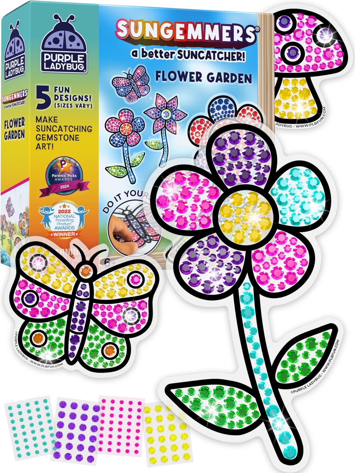 Easter Basket Stuffers for Children & Easter Crafts for - Suncatcher Gem Art ...