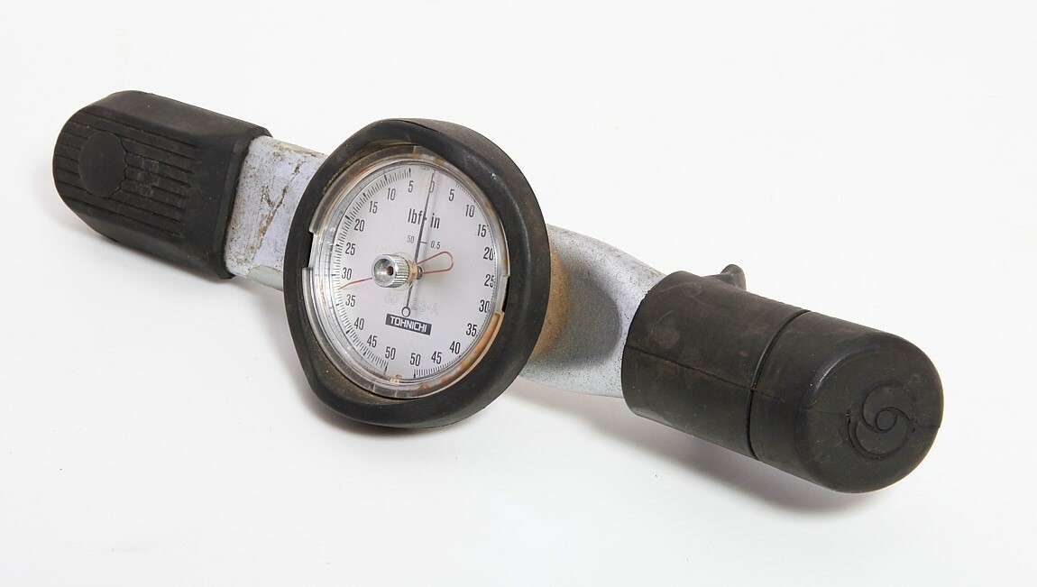 Used mountz 60DB3-A 60 DB3A Torque Wrench 50-0.5 lbf-in with TOHNICHI Gauge