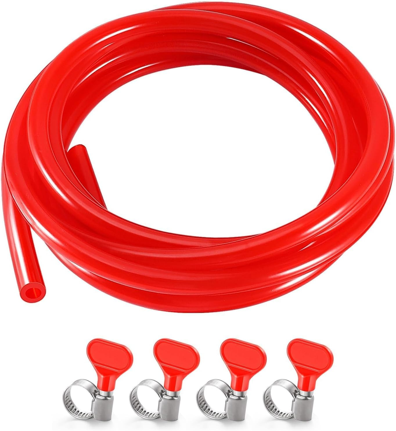 10 Ft Beer CO2 Gas Line CO2 Tubing - ID 5/16" Beer CO2 Dispensing Brewing Line