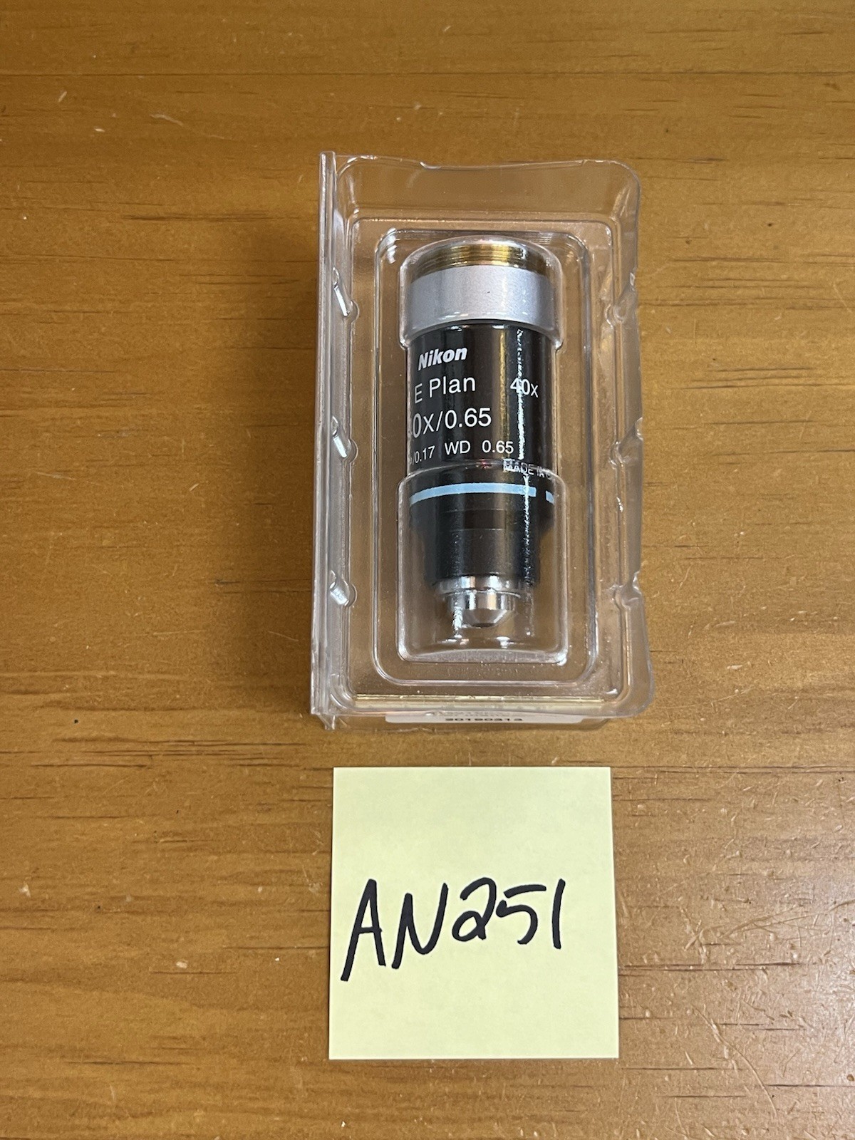 Nikon Plan E Plan 40x0.65 OFN20 WD 0.65