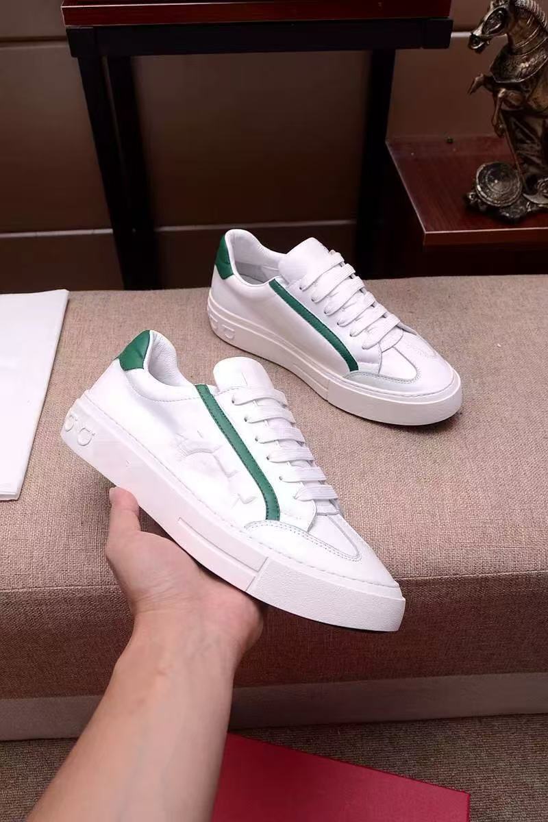 Men's Black & White Casual Board Shoes