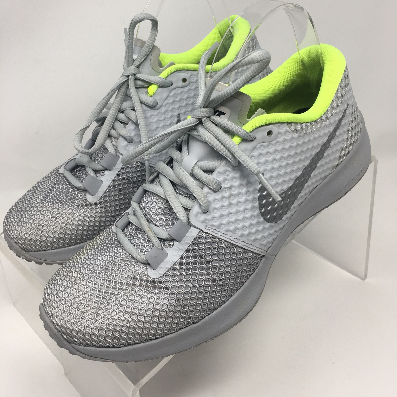 Men's Nike Zoom Speed TR2 684621-007 Sz 7 Silver Neon