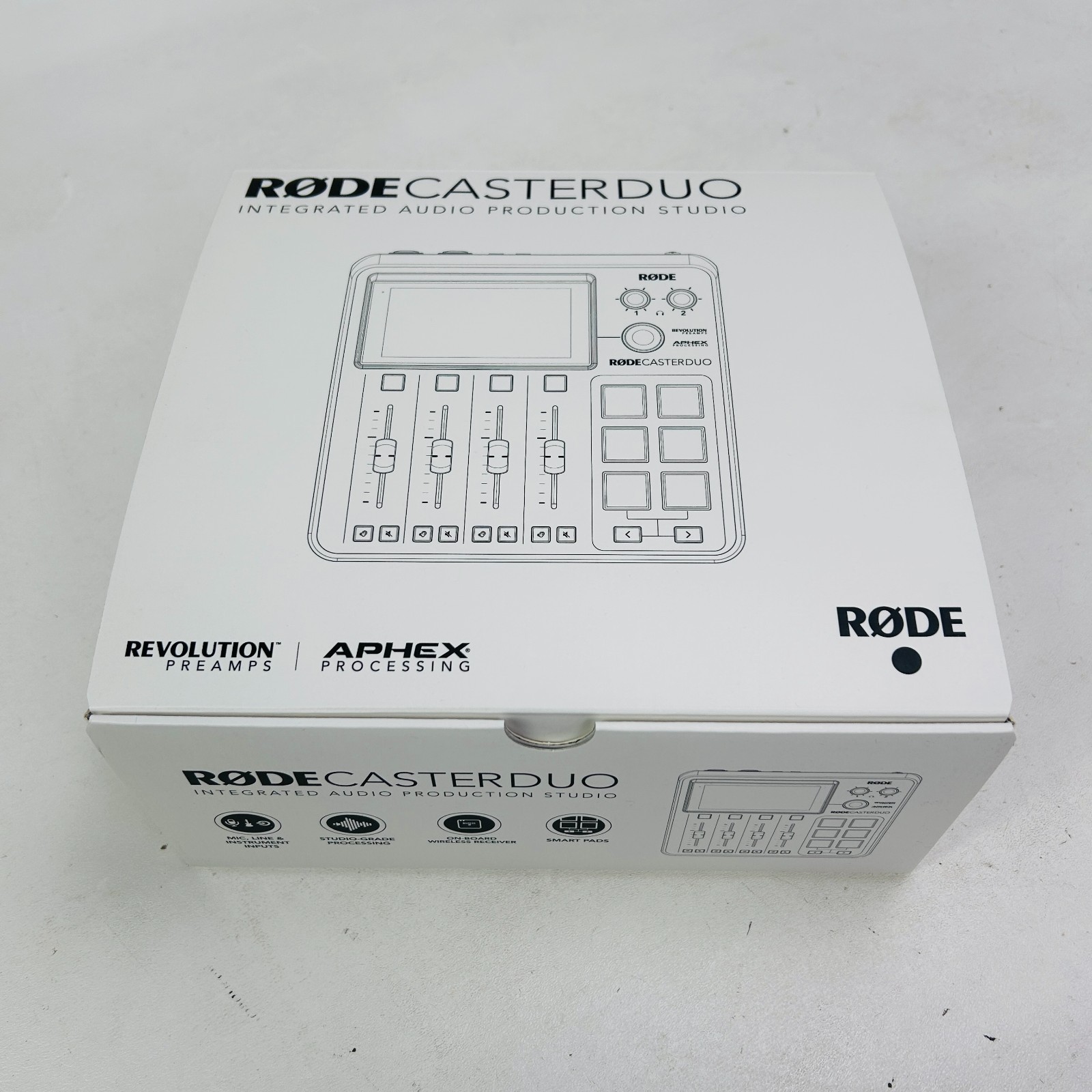 Rode RODECaster Duo Integrated Audio Production Studio - Black (RCDUO)