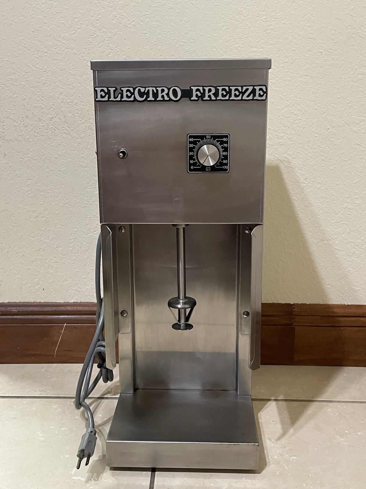 Electro Freeze Milkshake Flurry Swirl Mixer Blender