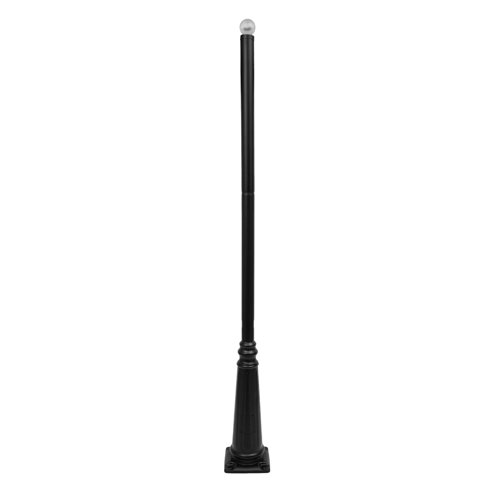 2.4m European Light Post,Split-Type Light Post,Floorstanding Outdoor Light Post