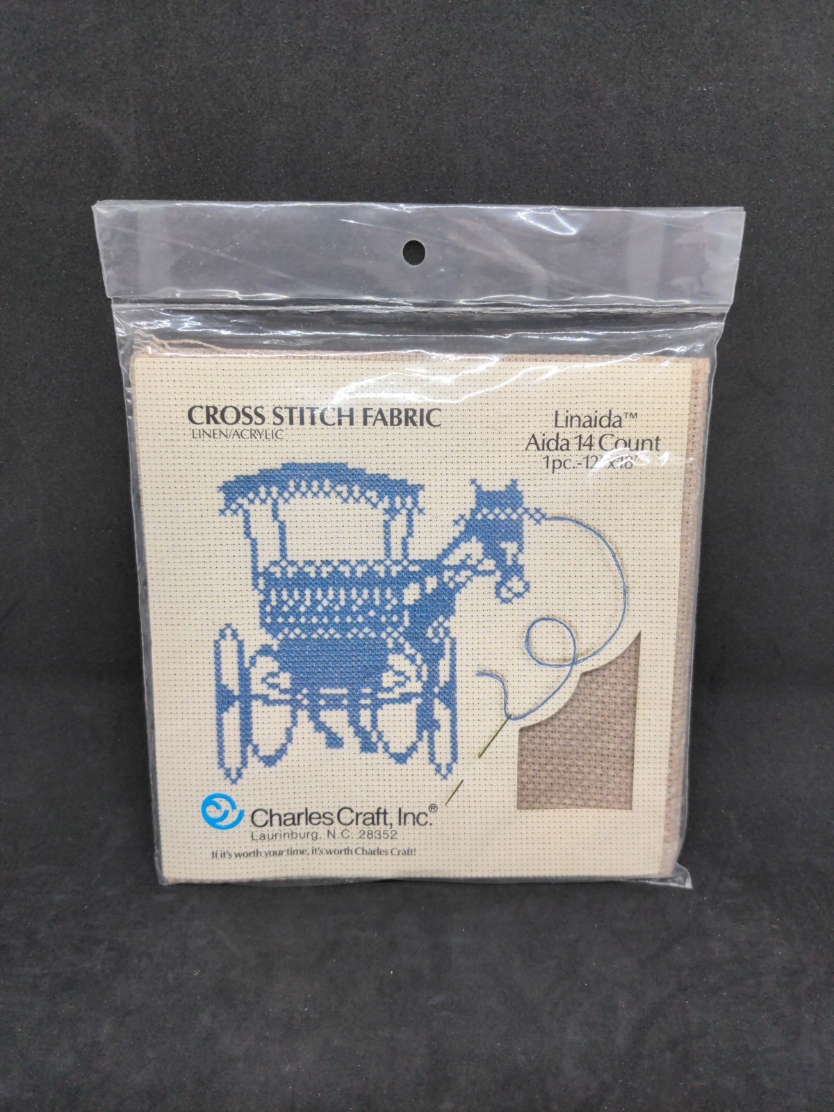 Charles Craft Inc Cross Stitch Fabric Linaida Aida 14 Count 1pc (12" x 18")