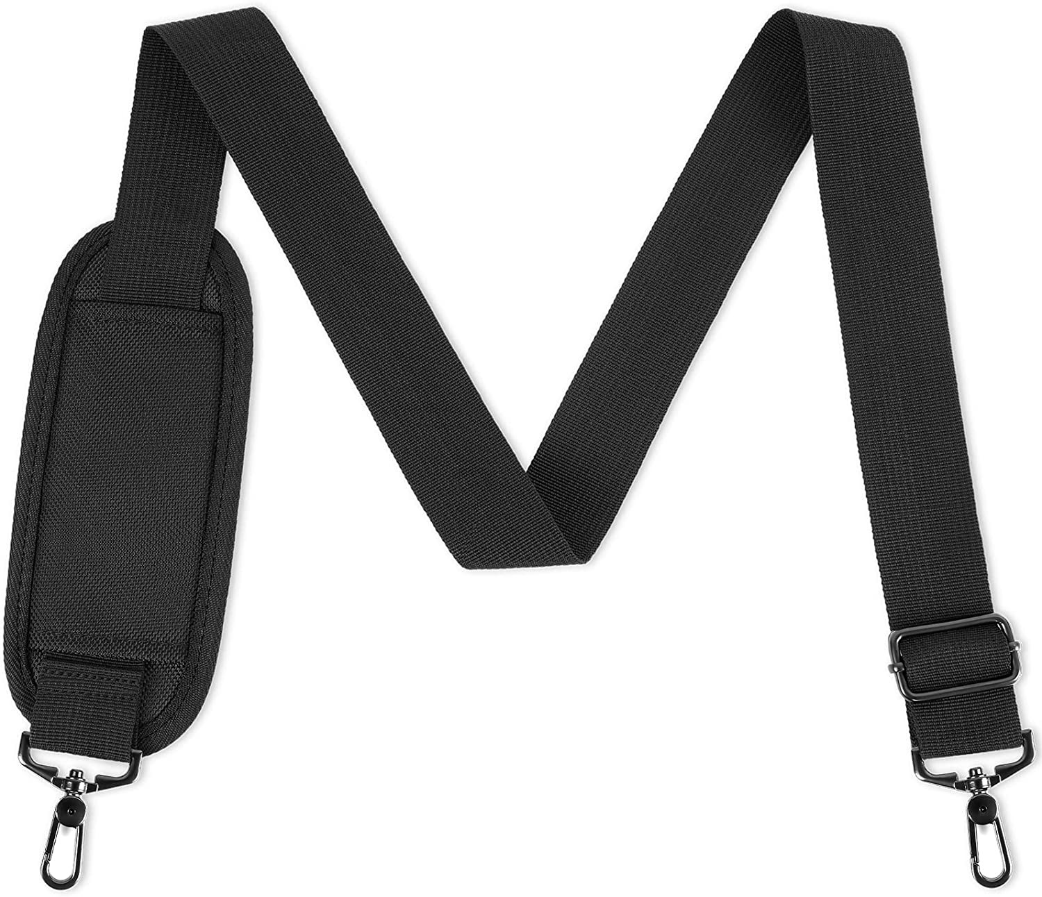 Shoulder Strap, 52" Universal Adjustable Padded Laptop Shoulder Strap Replacemen