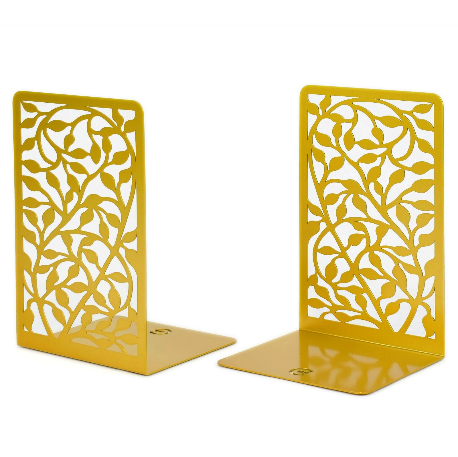 CNK Bookends , Premium Book Ends for Book Shelves, Metal Book Ends for Home Offi