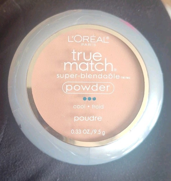 L'OREAL TRUE MATCH SUPER-BLENDABLE POWDER C4 SHELL BEIGE 0.33 oz. New  Sealed