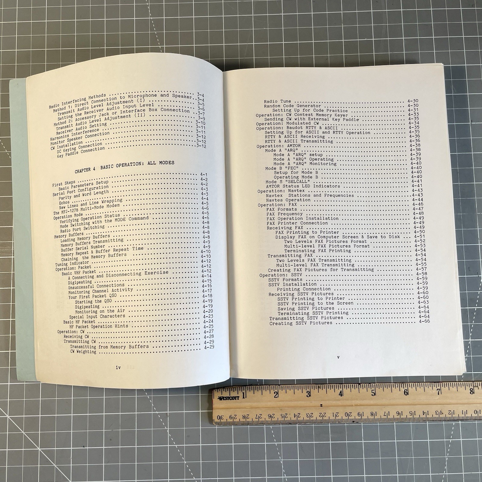 VTG 1990 MFJ-1278/MFJ-1278T Multi-Mode Data Controller Manual