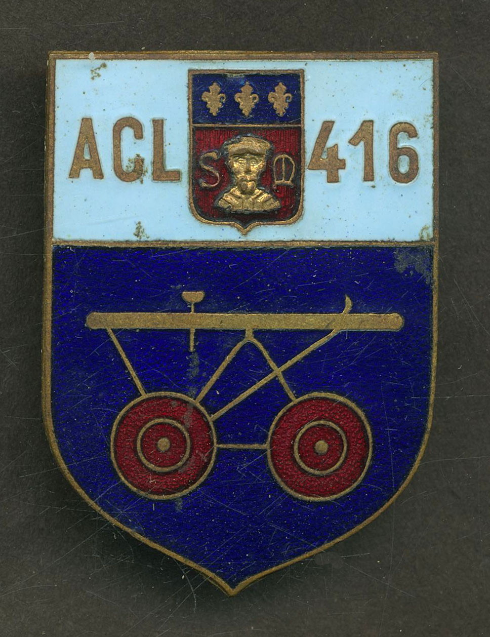 French Army Medical Badge - ACL 416 - by Mourgeon - Heavy Ambulance