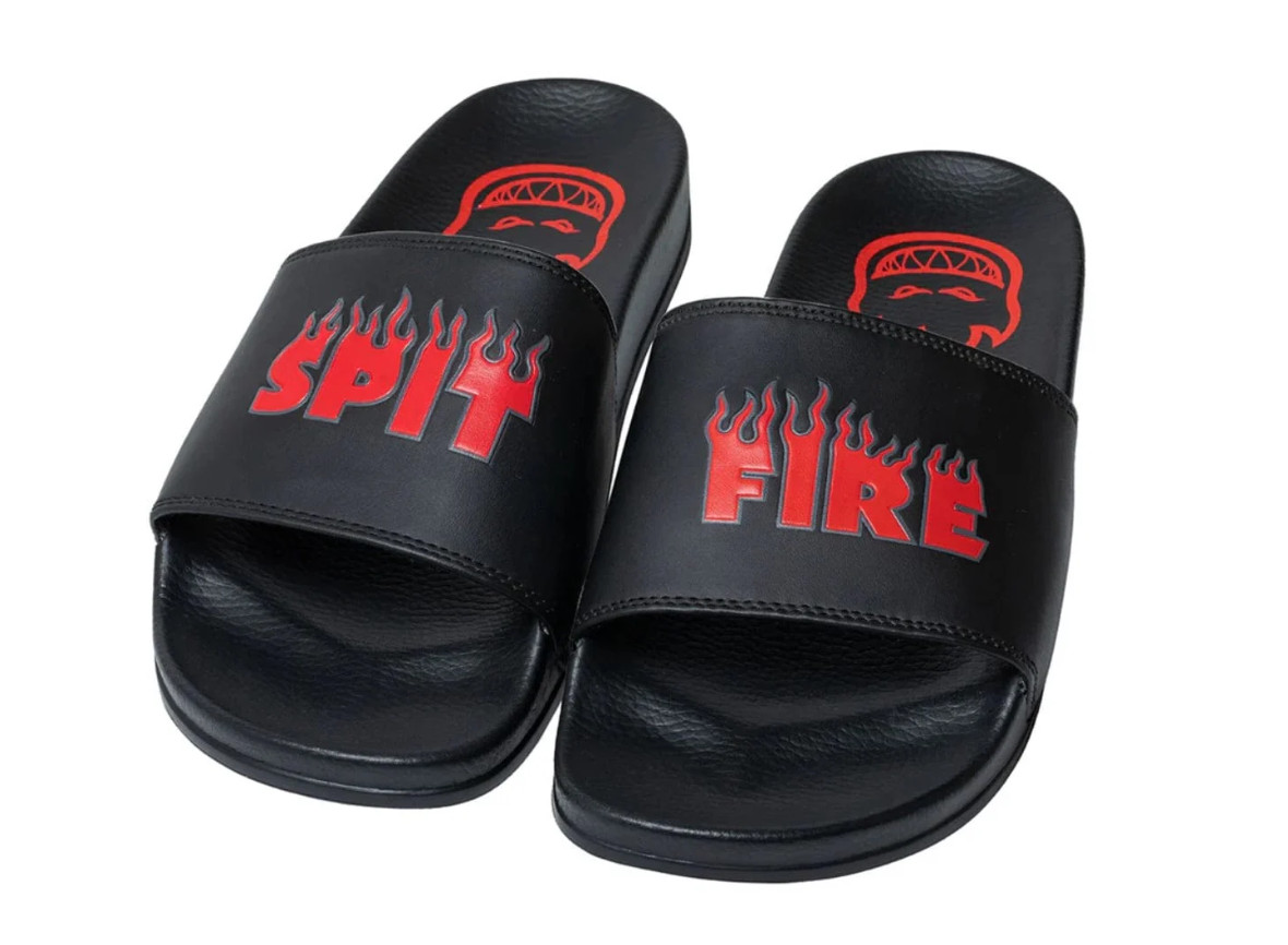 Spitfire Wheels Demonseed Script Slides Black / Red