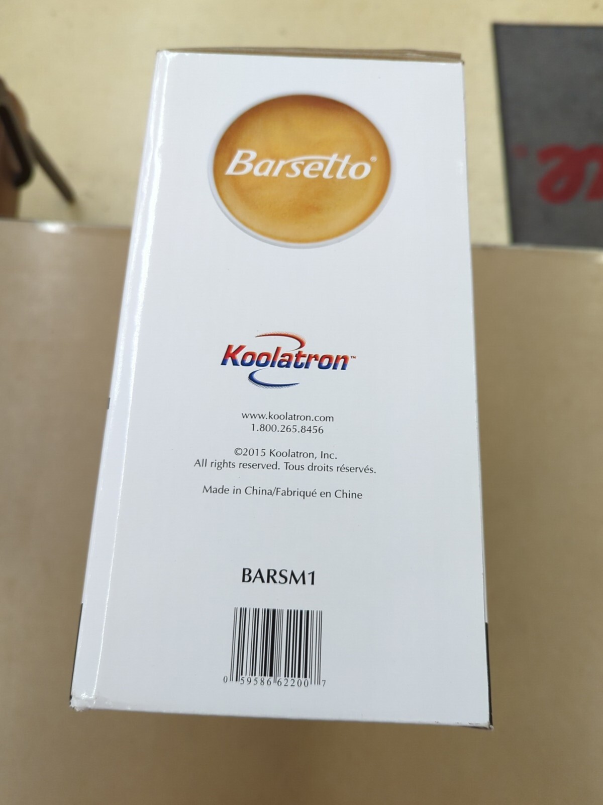 BARSETTO SINGLE SERVE EXPRESSO COFFEE MACHINE - BARSM1 - CAPSULE AUTO DROP