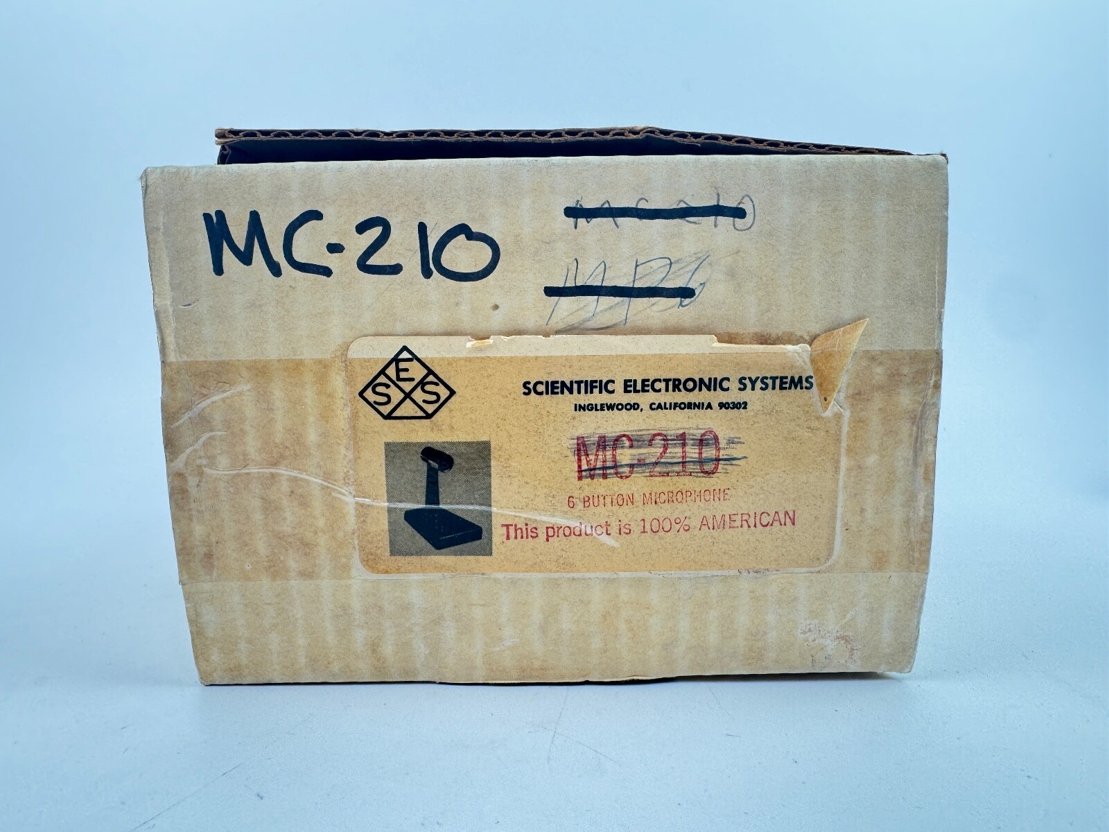 Scientific Electronic Systems SES MC-210 Omnidirectional Dynamic Desktop Mic