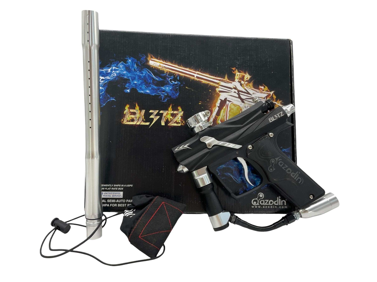 Azodin Blitz 3 Black/Silver Paintball Gun