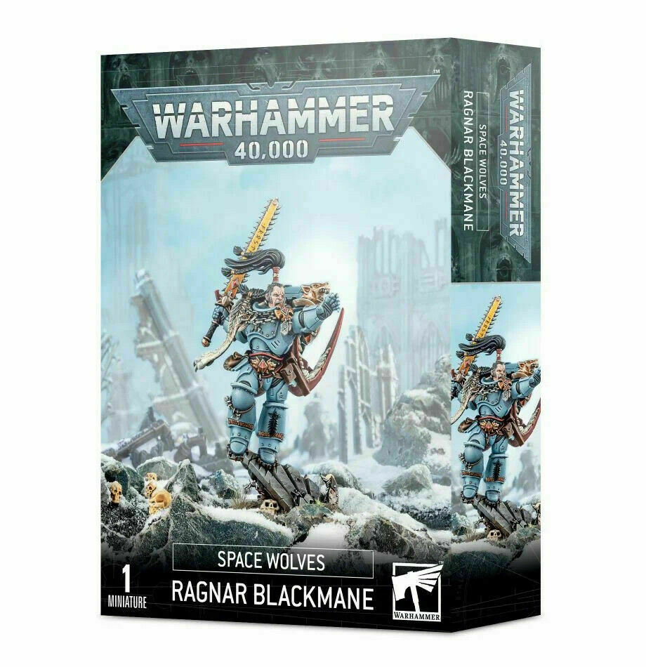 Space Wolves Ragnar Blackmane - Warhammer 40k - Brand New! 53-30