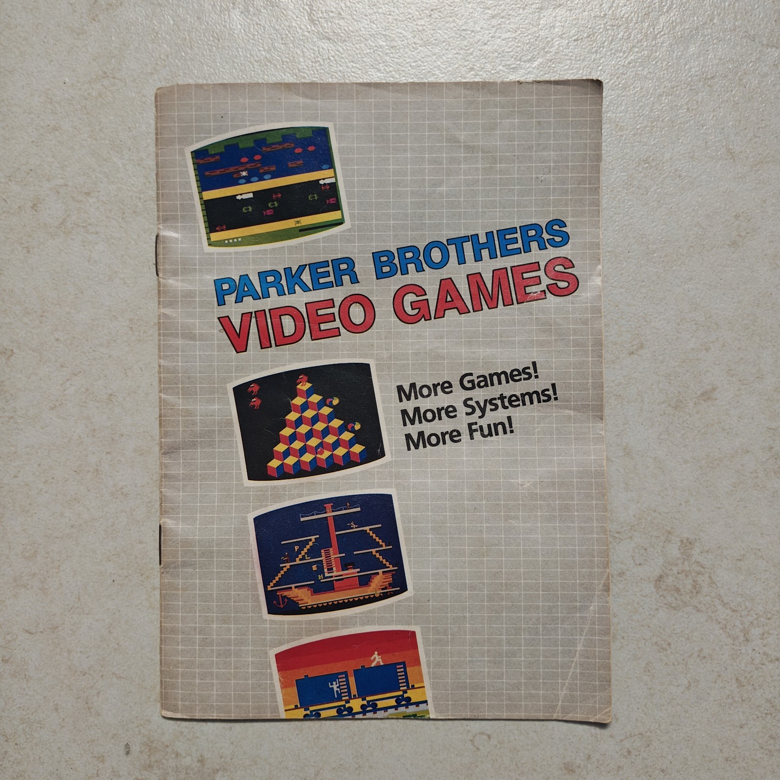 Parker Brothers Video Games Catalog Vintage Booklet (1983) #2445