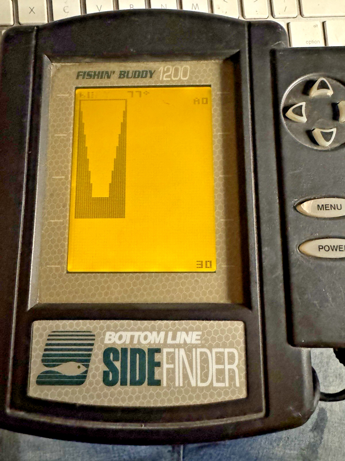 Fishin' Fishing Buddy 1200 As is for Parts Works But Tube Broken / Good for Part