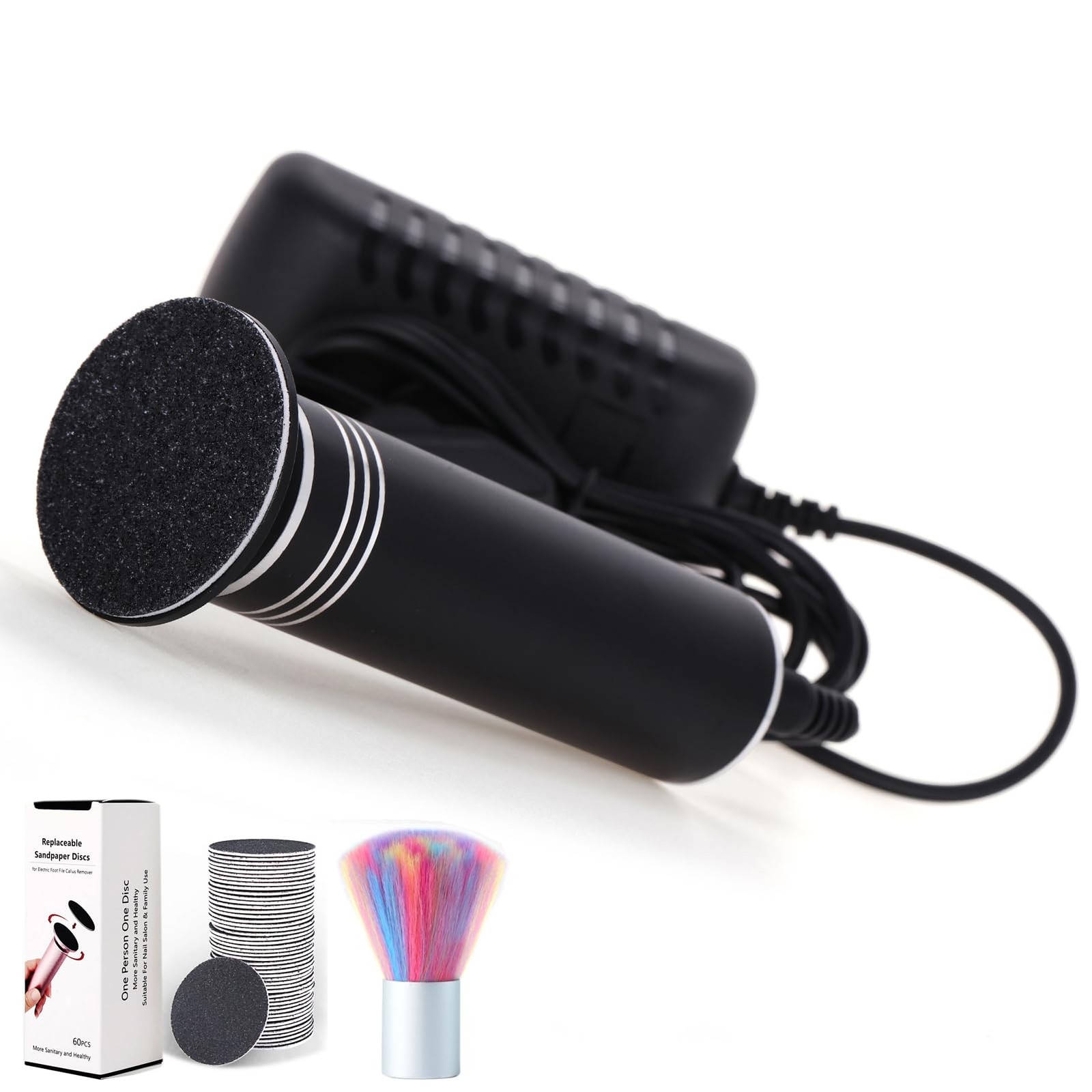 Upgraded Electric Remover for Feet 1200RPM, Adjustable Speed Professional Ele...