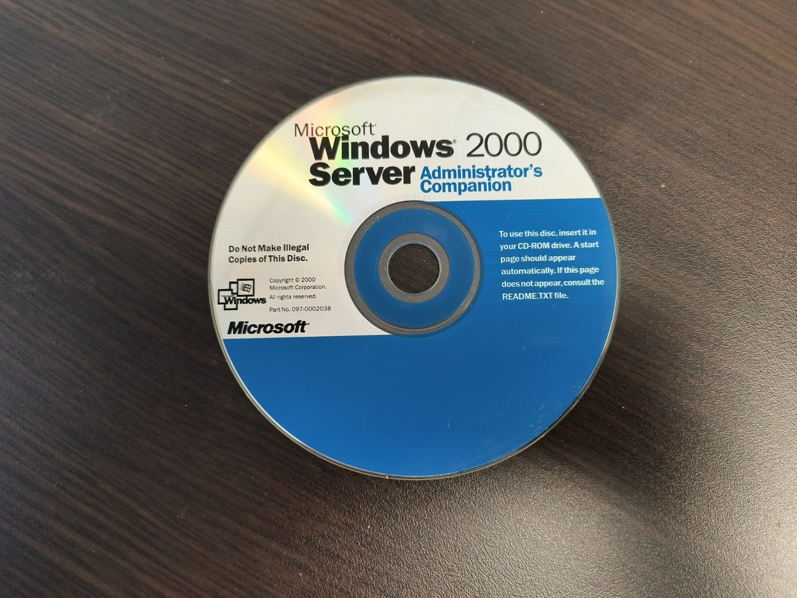 Windows 2000 Server Administrator's Companion CD