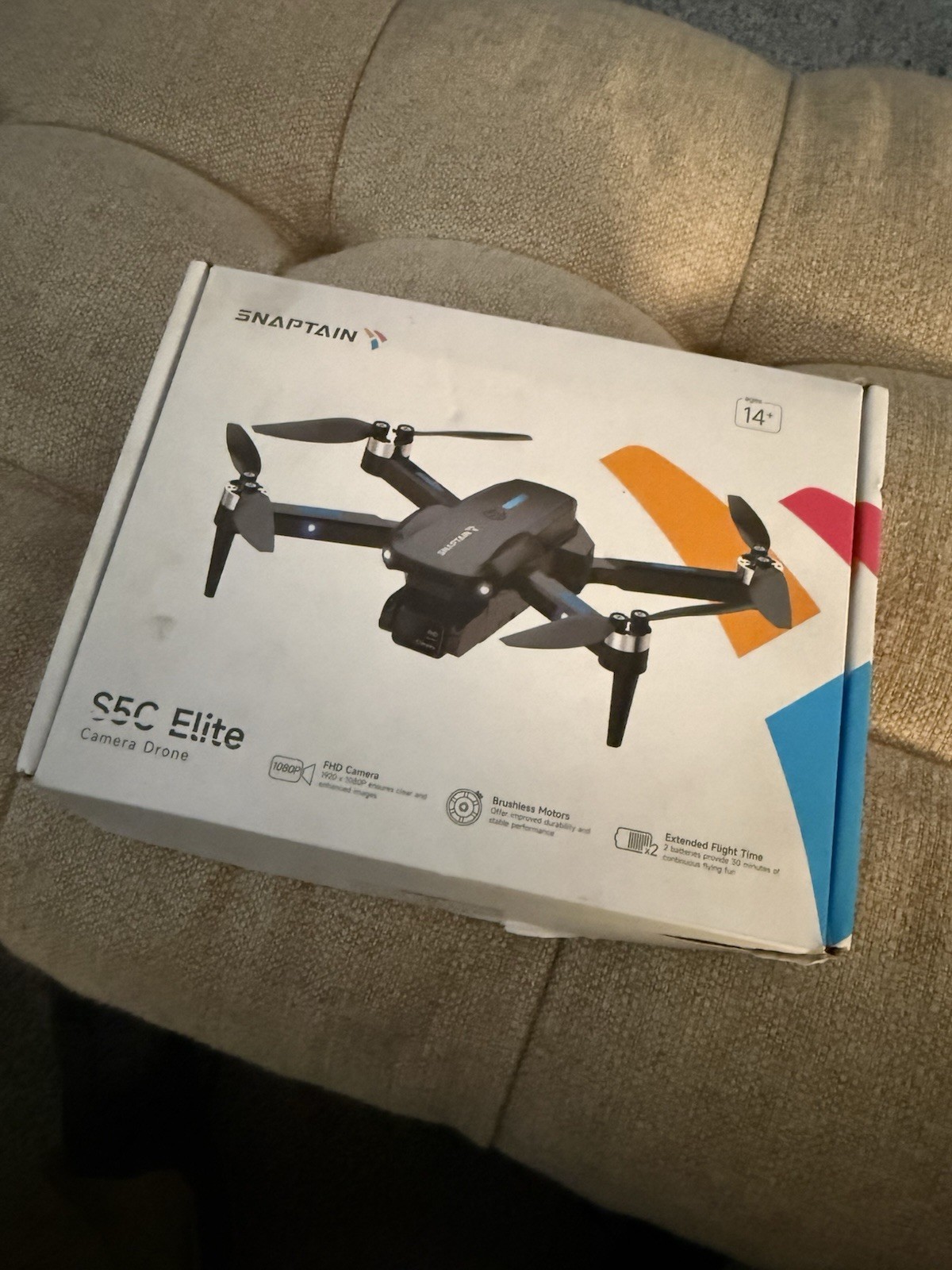 Snaptain S5C Elite 2MP Camera Drone with Remote Control: Wi-Fi Video, Beginner
