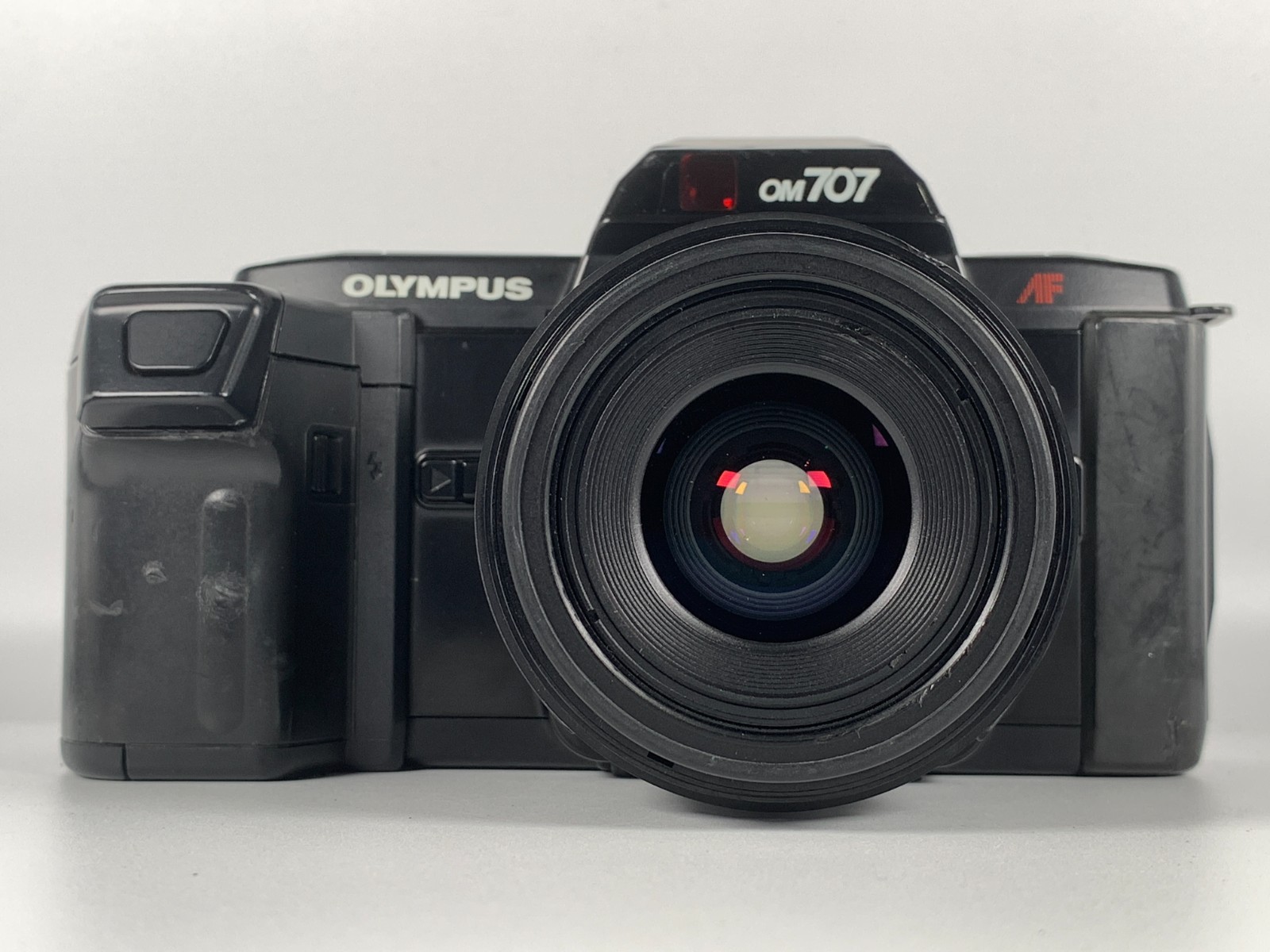 Olympus OM707 AF 35-70mm Auto Focus SLR Camera Kit Working Japan