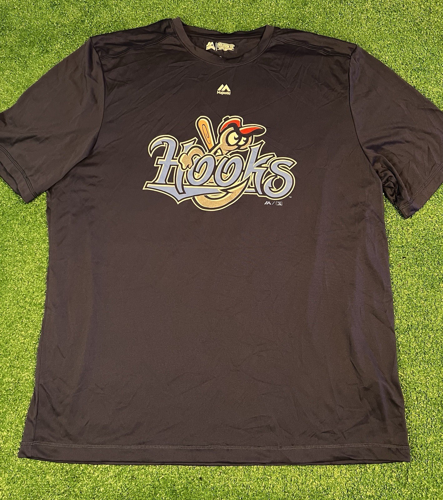 Corpus Christi Hooks T Shirt Adult 2XL Blue Minor League Baseball Gildan MLB
