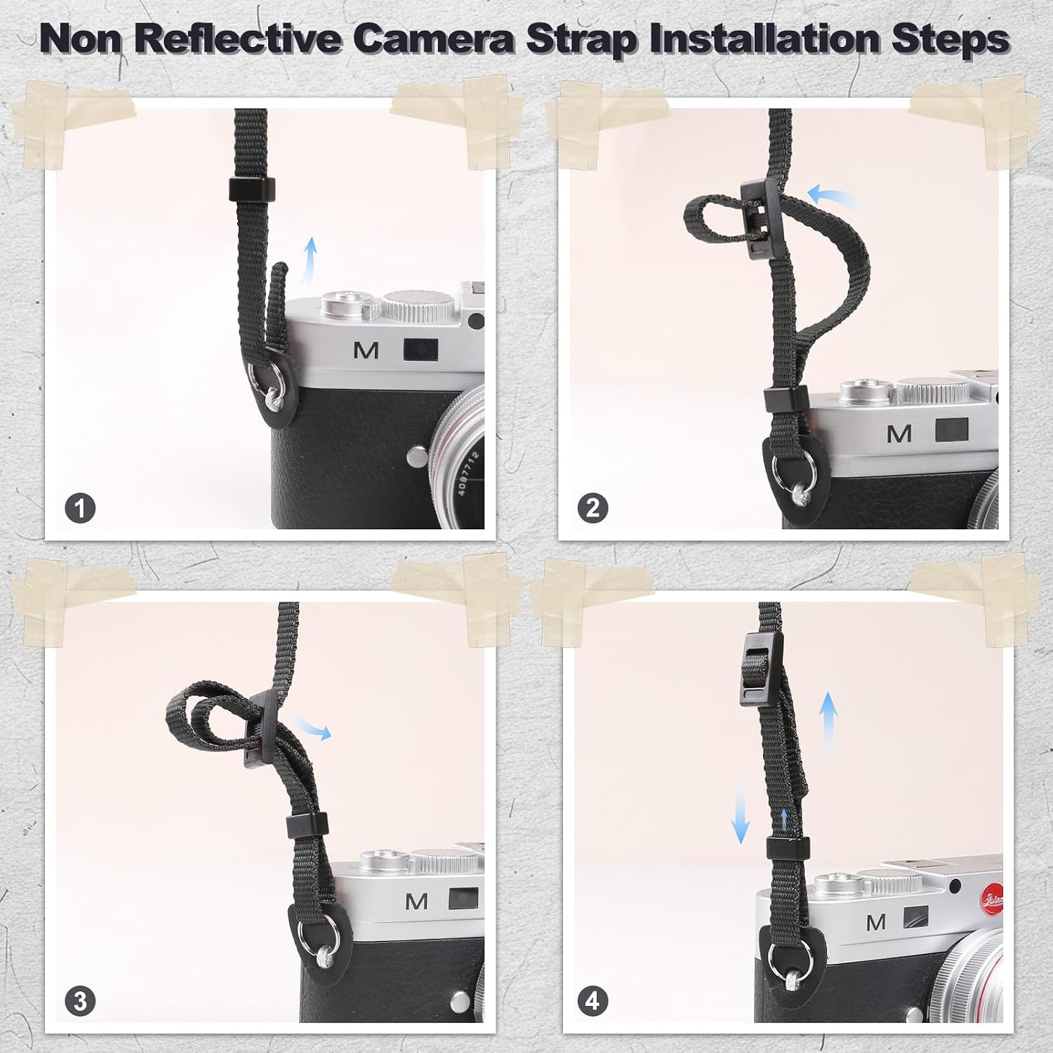 Universal Camera Strap - Camera Neck Strap, Adjustable Shoulder Straps Compatibl
