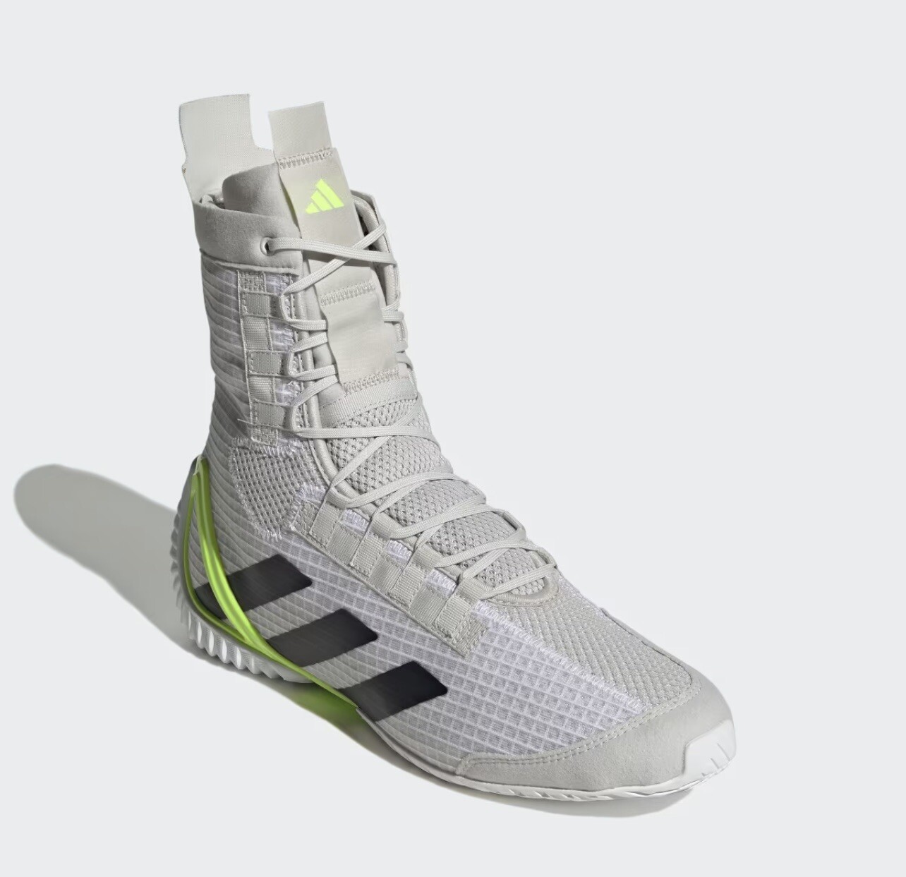 NEW Adidas Speedex 23 Men's Size 7.5 Boxing Shoes White Green Black HP6885