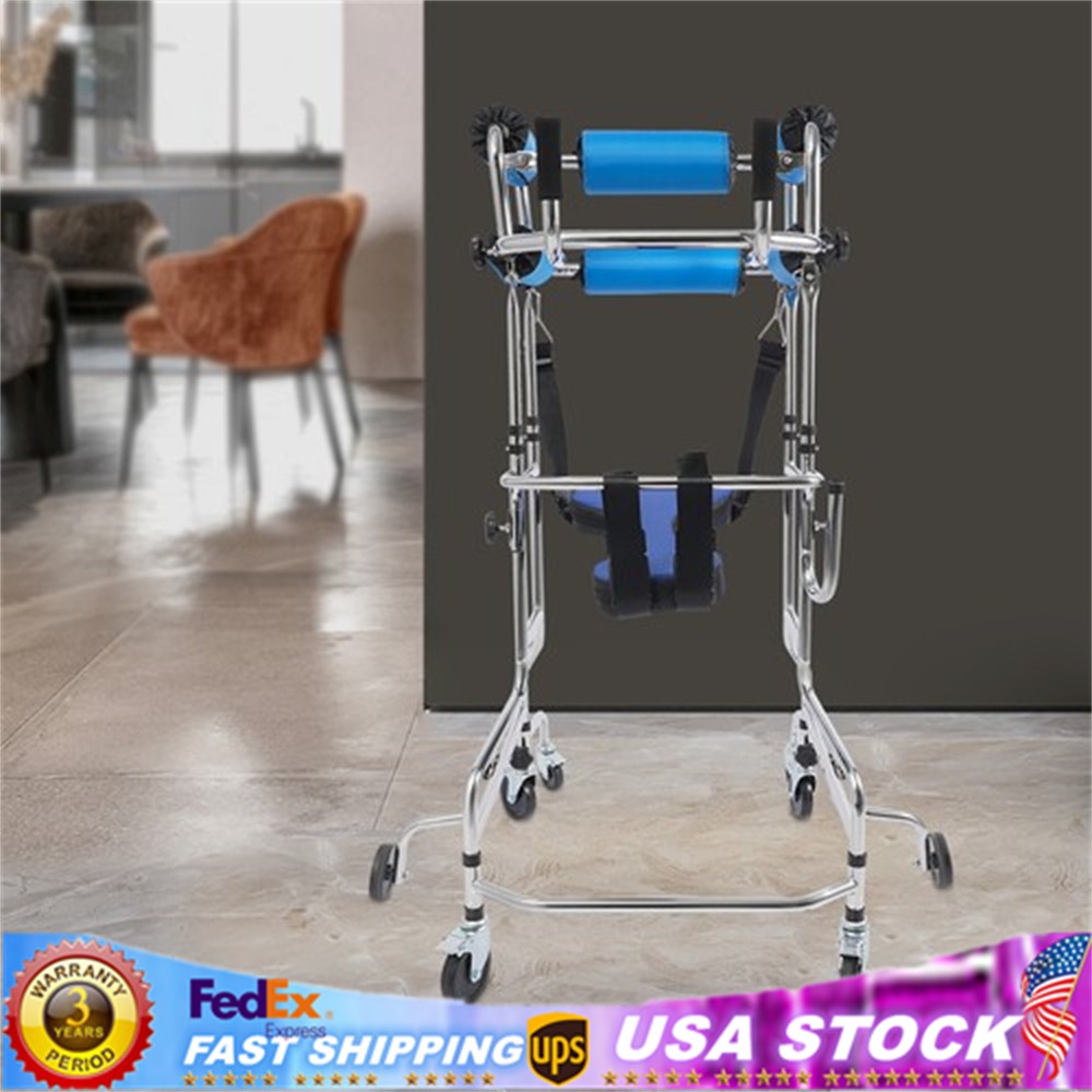 Adult Walker for Seniors Hemiplegia Rehabilitation Standing Frame,Anti Recline